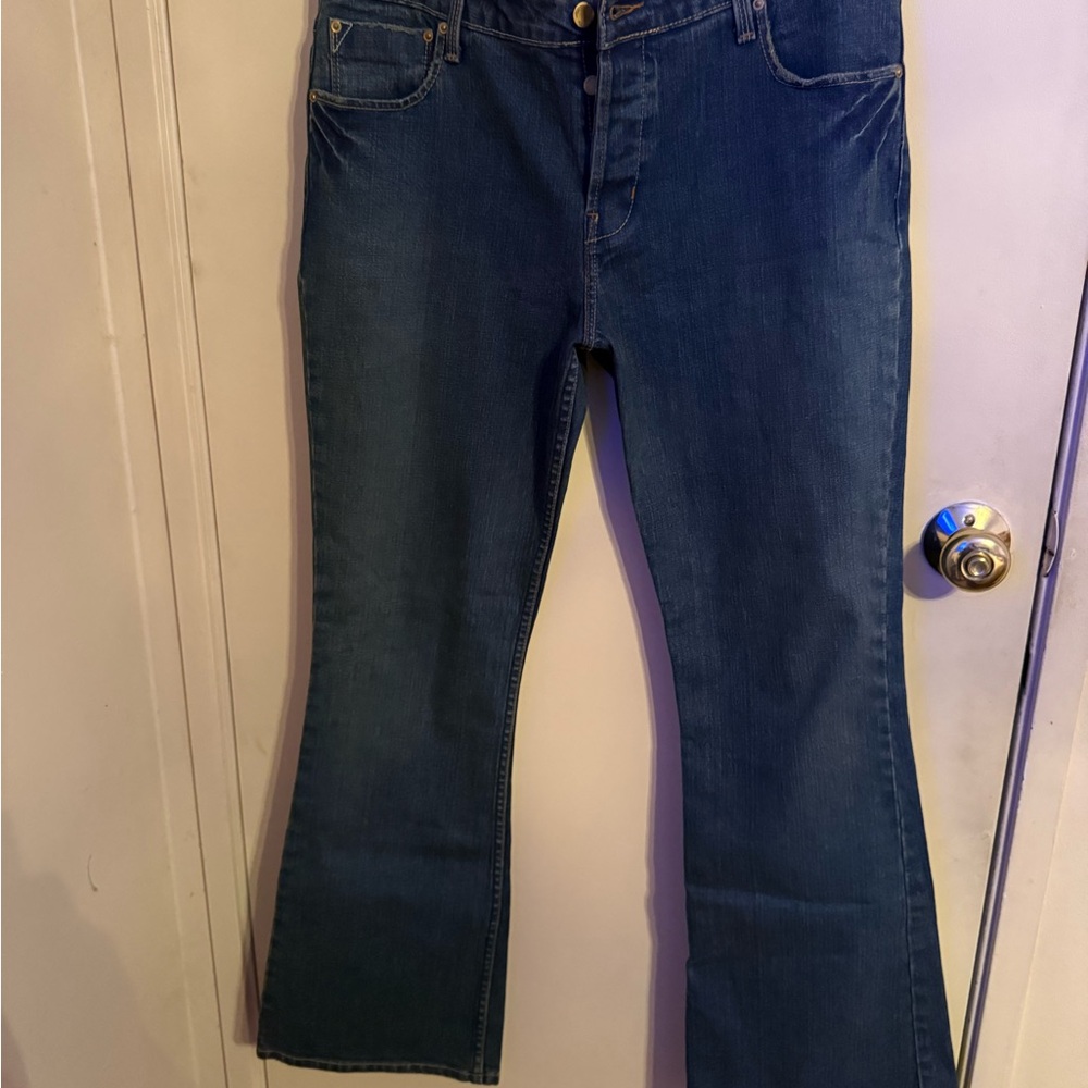 Levi's Strauss Y2K vintage Low Rise Flare women’s juniors Jeans Sz 13